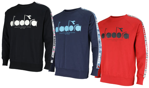 Diadora Men's 5PALLE Offside Crew Sweatshirt, Color Options