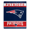 Northwest NFL New England Patriots Raschel Throw Blanket