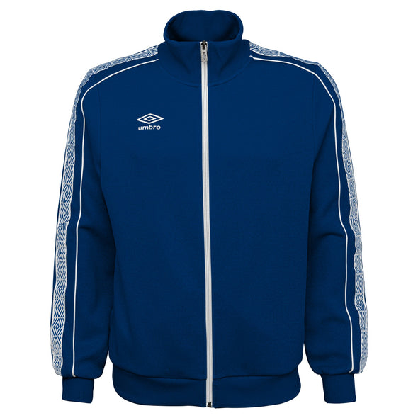 Umbro Men's Double Diamond Track Jacket 2.0, Blue