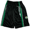 Zipway NBA Basketball Big and Tall Men's Boston Celtics Shorts, Black