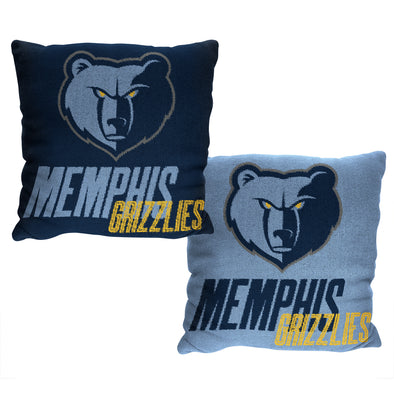 Northwest NBA Memphis Grizzlies Double Sided Jacquard Accent Throw Pillow