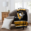 Northwest NHL Pittsburgh Penguins Raschel Throw Blanket