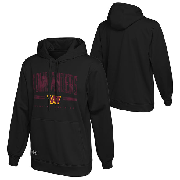 Outerstuff NFL Men's Washington Commanders Coin Toss Performance Fleece Hoodie