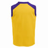 Outerstuff Los Angeles Lakers NBA Boys Infants (12M-24M) Training Camp Tank & Short Set, Gold/Purple