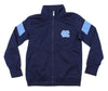 Gen 2 NCAA Youth North Carolina Tar Heels Full Zip Track Jacket, Navy