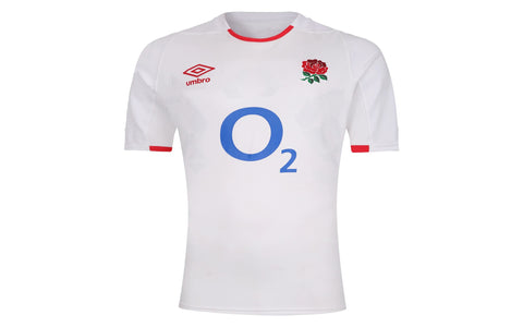 Umbro England RFU Men's Home Replica Rugby Jersey, White