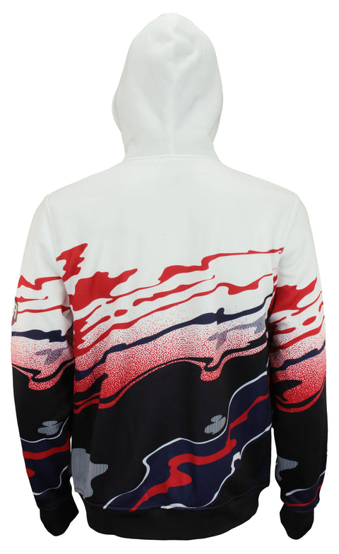 Zipway Men's NBA New Orleans Pelicans Hot Lava Full Zip Fleece Hoodie