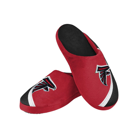 FOCO NFL Men's NFL Atlanta Falcons 2022 Big Logo Color Edge Slippers