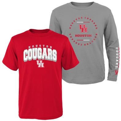 Outerstuff NCAA Youth Boys 8-20 Houston Cougars 3 in 1 Combo Shirt Pack
