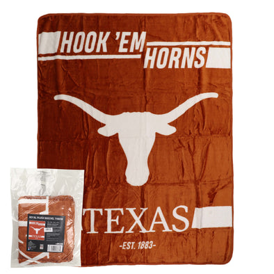 Northwest NCAA Texas Longhorns Legion Raschel Throw, 50" x 60"
