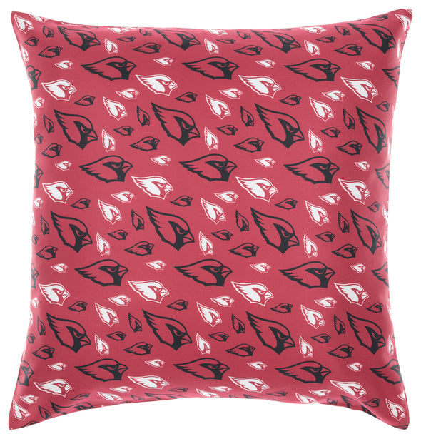 FOCO NFL Arizona Cardinals 2 Pack Couch Throw Pillow Covers, 18 x 18