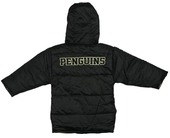 Reebok NHL Little Boys Kids Pittsburgh Penguins Center Ice Bubble Winter Jacket, Black