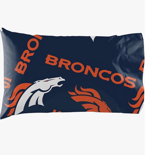 Northwest NFL Denver Broncos Rotary Bed in a Bag Set