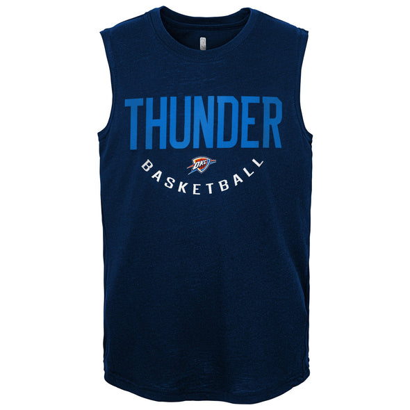Outerstuff NBA Youth (8-20) Oklahoma City Thunder First String Muscle Tank Top