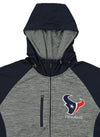 G-III Sports Men's NFL Houston Texans Solid Fleece Full Zip Hooded Jacket