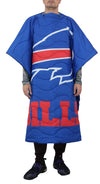 FOCO NFL Buffalo Bills Exclusive Outdoor Wearable Big Logo Blanket, 50" x 60"