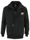 FISLL NBA Basketball Men's Oklahoma State Thunder Perforated Full Zip Hoodie
