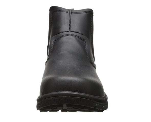 Skechers Men's Segment-Dorton Chukka Boot, Black Leather