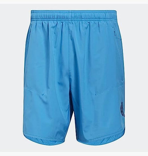 adidas Men's Neon Training Shorts, Blue