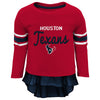 Outerstuff NFL Baby Girl Houston Texans Mini Formation Top & Legging Set