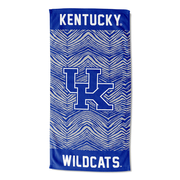 Northwest NCAA Kentucky Wildcats State Line Beach Towel, 30x60