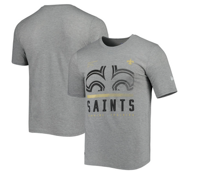 New Era Men's New Orleans Saints Combine Authentic Red Zone T-Shirt