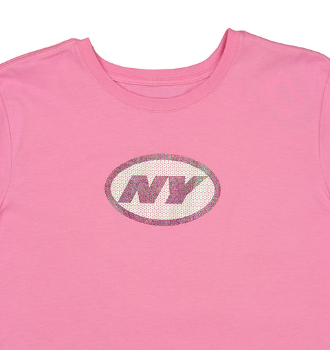 Reebok New York Jets NFL Women's Pink Everyday Tee