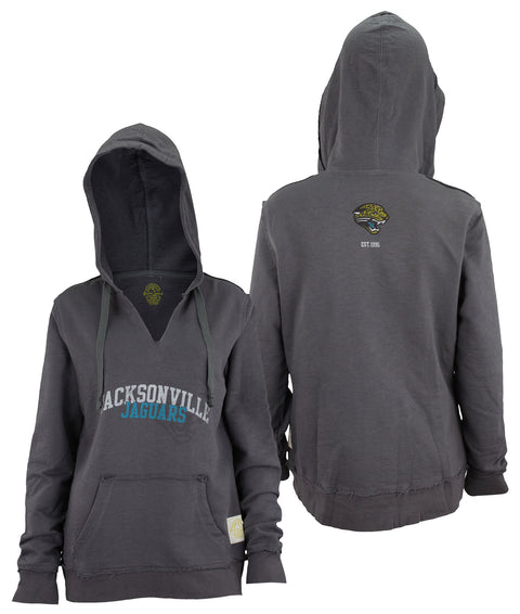 Reebok NFL Women's Jacksonville Jaguars Retro Vintage French Terry Hoodie