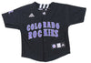 MLB Baseball Colorado Rockies Infants Jersey By Adidas, Black