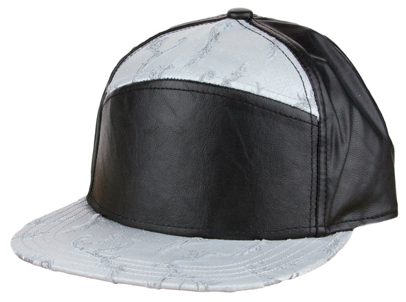 Flat Fitty Wiz Khalifa Flourish Cap Hat, Black