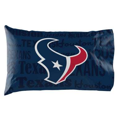 Northwest NFL Houston Texans Printed Pillowcase Set Of 2