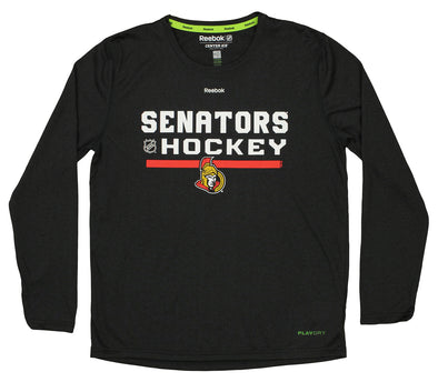 Reebok NHL Youth (8-20) Ottawa Senators Speedwick Long Sleeve T-Shirt