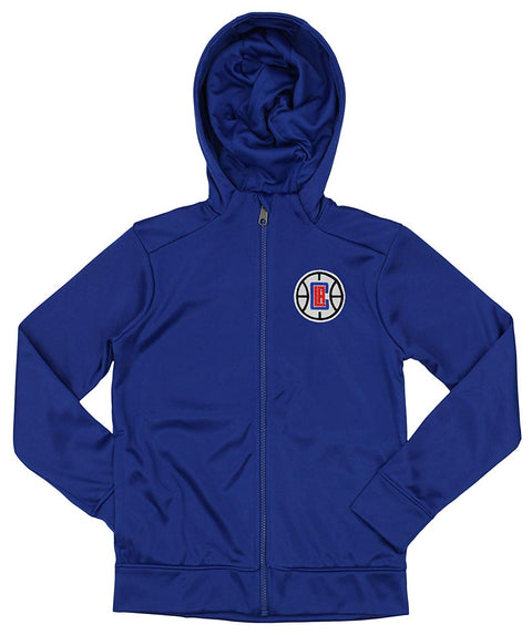 Outerstuff NBA Youth/Kids Los Angeles Clippers Performance Full Zip Hoodie