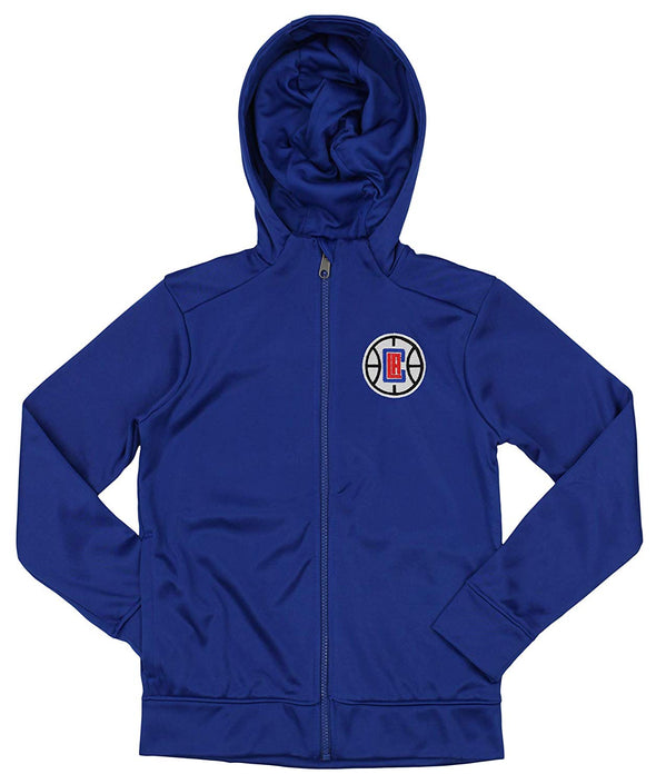 Outerstuff NBA Youth/Kids Los Angeles Clippers Performance Full Zip Hoodie