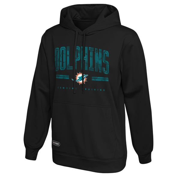 Outerstuff NFL Men's Miami Dolphins Coin Toss Performance Fleece Hoodie