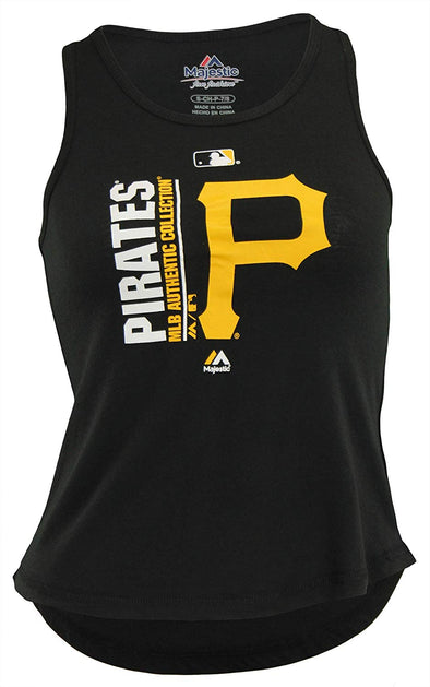 Outerstuff MLB Youth Girls Pittsburgh Pirates AC Team Icon On Field Tank