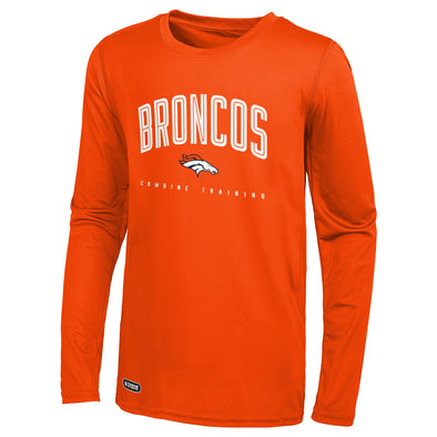 Outerstuff NFL Men's Denver Broncos Up Field Performance T-Shirt Top