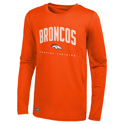 Outerstuff NFL Men's Denver Broncos Up Field Performance T-Shirt Top