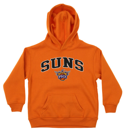 OuterStuff NBA Youth Phoenix Suns Fleece Pullover Hoodie, Orange
