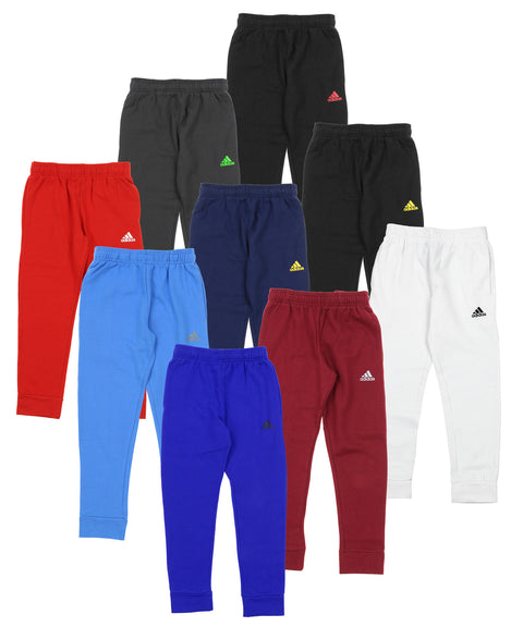 Adidas Youth Game Ready Slim Fit Cuffed Fleece Pants, Color Options