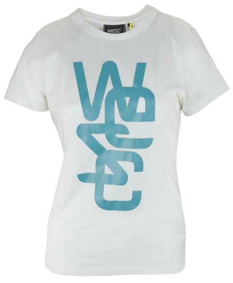 Wesc Women's Overlay Shirt Brand Top Logo Tee - Many Colors