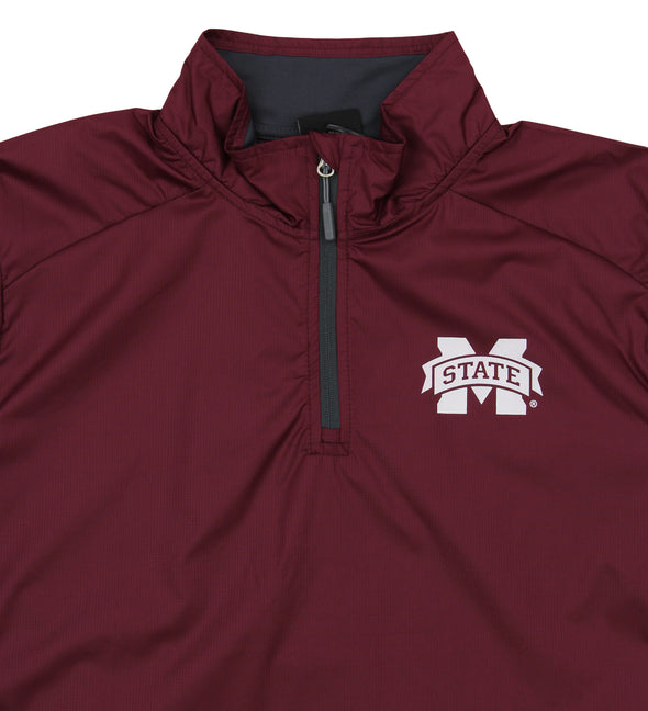 Outerstuff NCAA Men's Mississippi State Bulldogs Apex 1/4 Zip Pullover Jacket