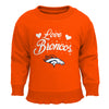 Outerstuff NFL Little Girls (4-6X) Denver Broncos Top & Bottom Set
