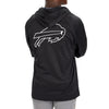 Zubaz Men's NFL Buffalo Bills Full Zip Viper Print Fleece Hoodie