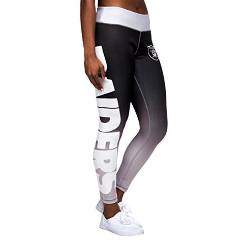 Forever Collectibles NFL Women's Oakland Raiders Gradient 2.0 Wordmark Legging