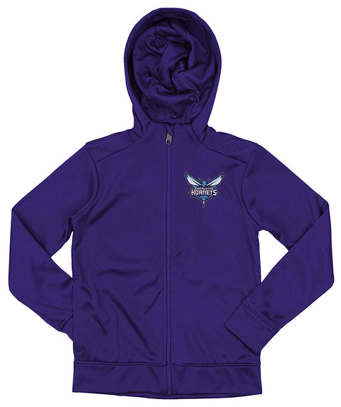 Outerstuff NBA Youth/Kids Charlotte Hornets Performance Full Zip Hoodie