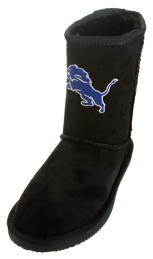 Cuce Shoes NFL Women's Detroit Lions The Ultimate Fan Boots Boot - Black