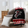 Northwest NFL Atlanta Falcons Raschel Throw Blanket
