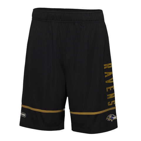 Outerstuff NFL Men's Baltimore Ravens Rusher Performance Shorts
