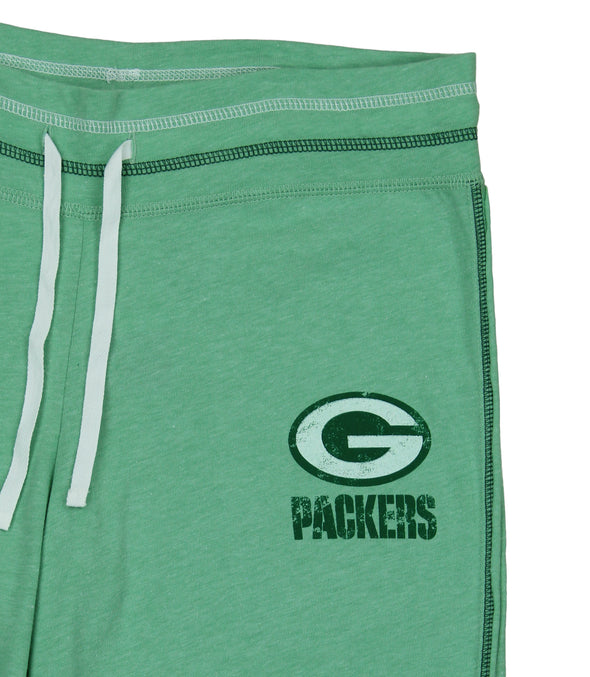 Reebok NFL Women's Green Bay Packers Lounge Pants, Heathered Light Green